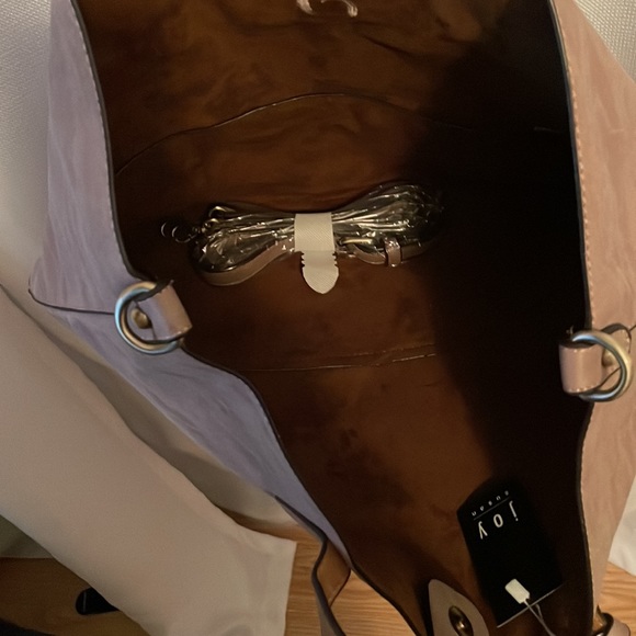 Monogrammed Joy Susan Leather Tote - Picture 4 of 4